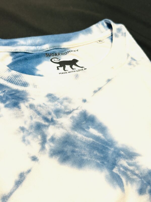 White and Blue - Tye Dye