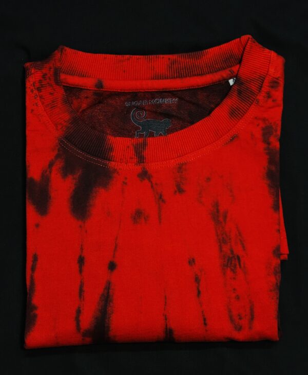 Black & Cherry -Tye Dye